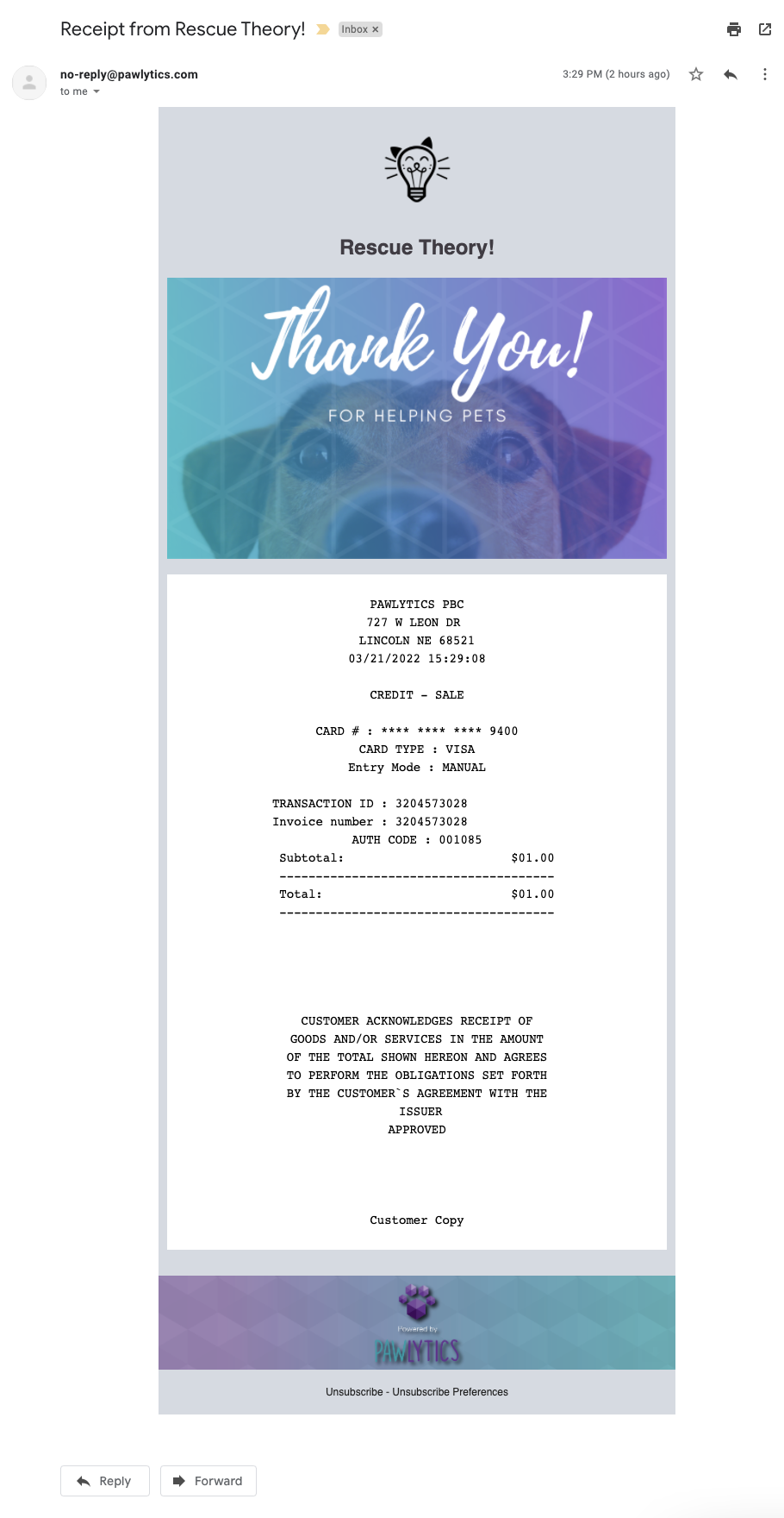 New: Process Payments with Pawlytics | Muttrics