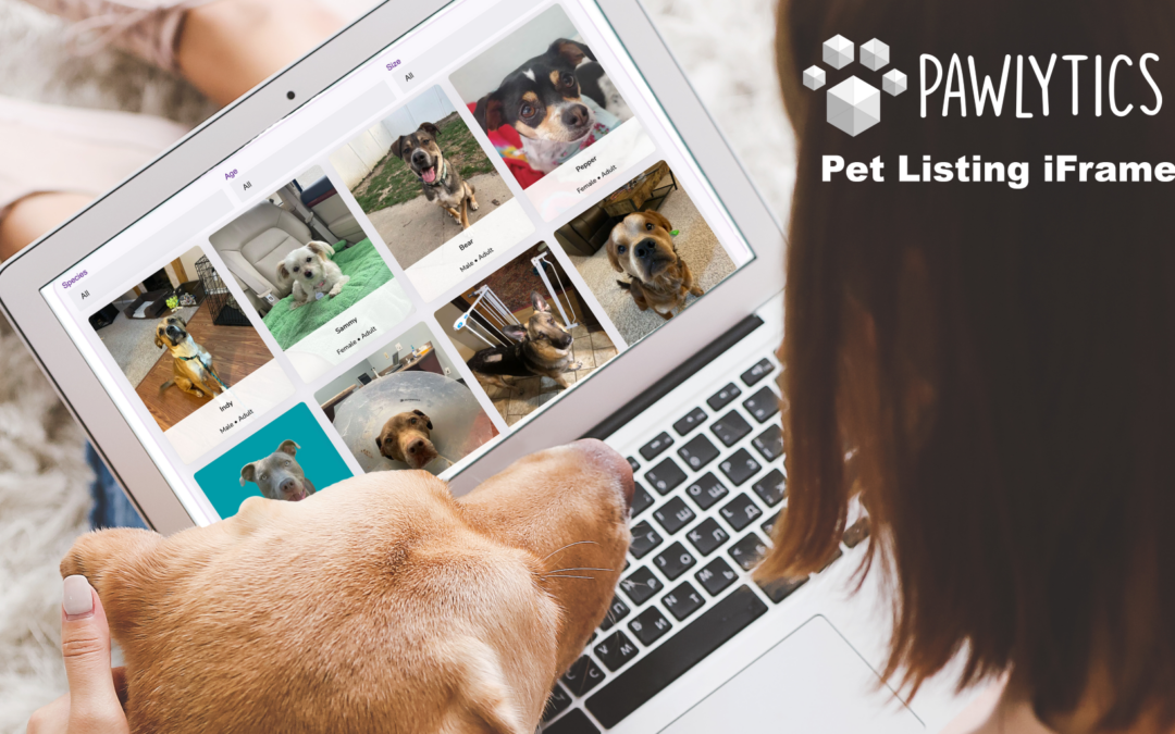 New: Automatically Display Adoptable Pets (and more) on Your Pawlytics Website!