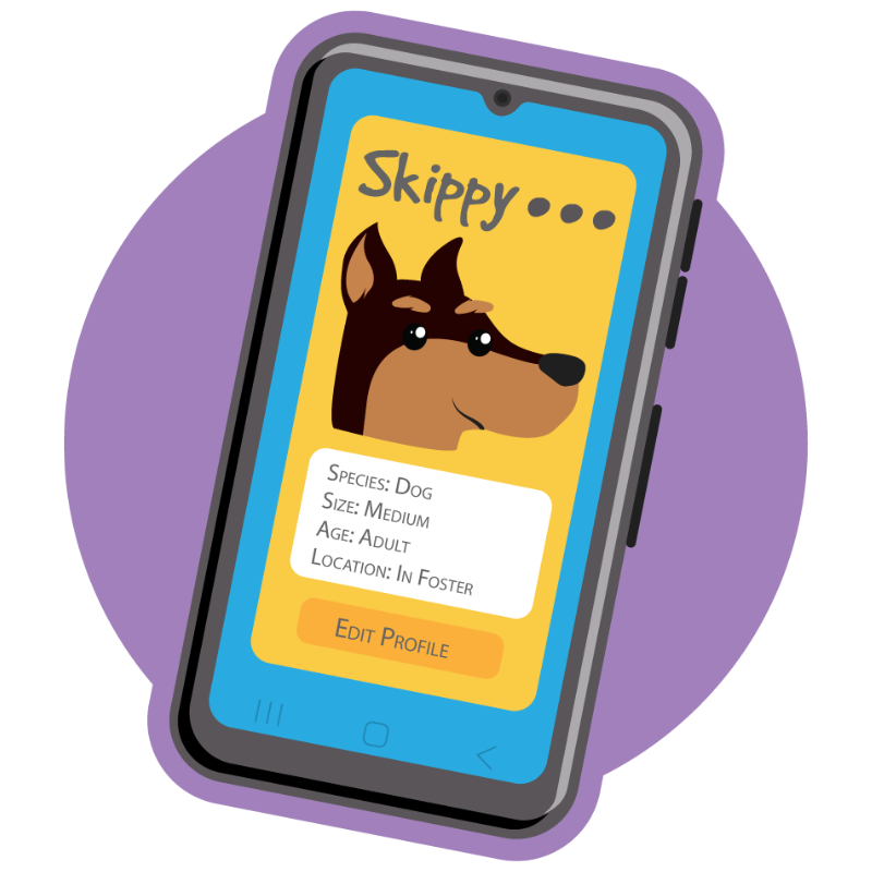 Mobile Friendly Animal Rescue Software